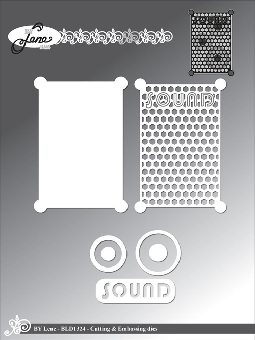  By Lene dies Soundbox 5,6x8cm